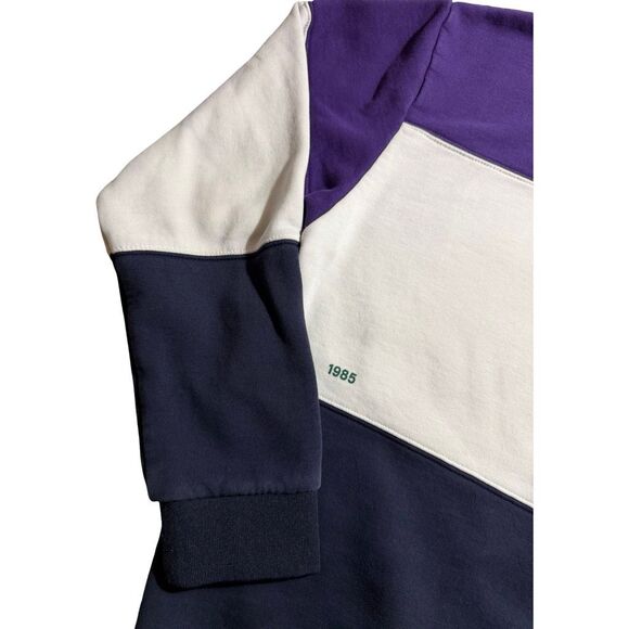 Scotch & Soda Tales From The North Purple Colorblock Sweatshirt L READ - Picture 2 of 8